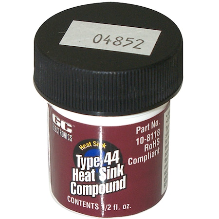 Gc Electronics Thermal Type 44 Heat Sink Compound Jar 2271353